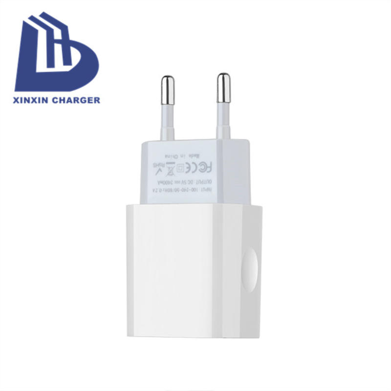 Tragbares Dual-Port-USB-Wandladegerät für EU \/ USA USB-Ladegeräte mit mehreren Anschlüssen OEM \/ ODM