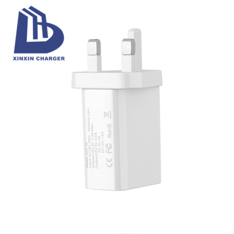 18W QC 3.0 + 2.4A Adapter Typ-C USB Wandreiseladegerät Adapter Schnelles Handy-Ladegerät Multi-Port-USB-Ladegeräte